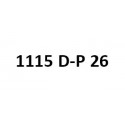 Weidemann 1115 D/P 26