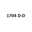 Weidemann 1704 D/D